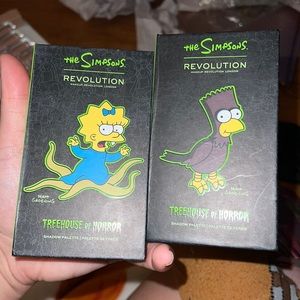 The Simpsons x Makeup Revolution The Bart and Maggie Palette